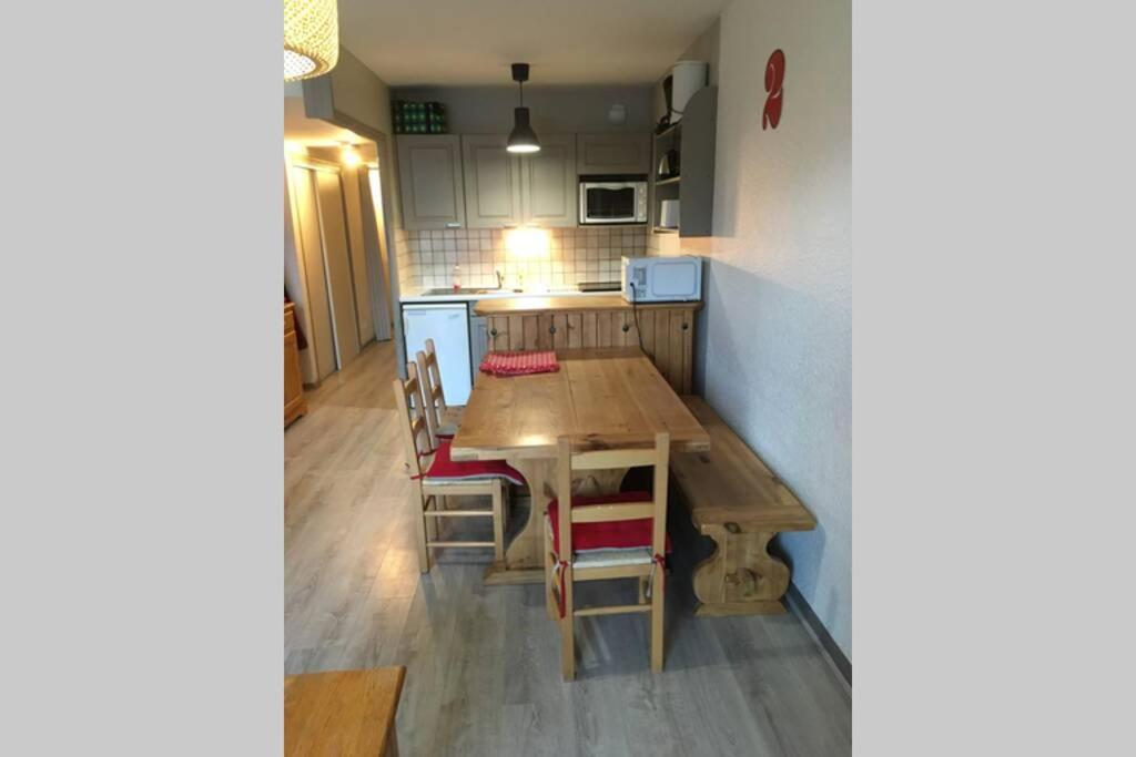 Appartement cosy Deux Alpes front de neige 34m2 6p Mont-de-Lans Extérieur photo